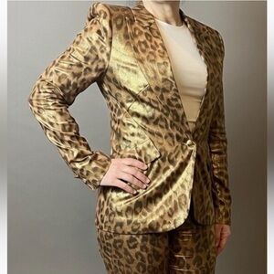 Leopard Print LA’GENCE Women's Blazer only